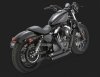 Escape Vance and Hines Shortshots Negros Sportster 07-16