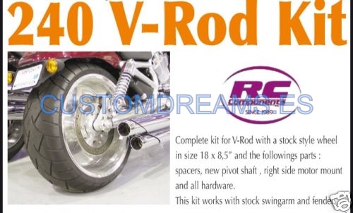 Kit neumatico 240 Harley Davidson Vrod 2002 en adelante - Haga click a la imagen para cerrar